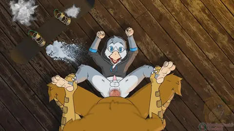 Bloodhawk Fucks Snowboarder