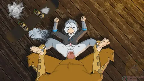 Bloodhawk Fucks Snowboarder