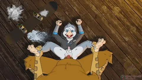 Bloodhawk Fucks Snowboarder