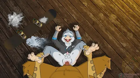 Bloodhawk Fucks Snowboarder