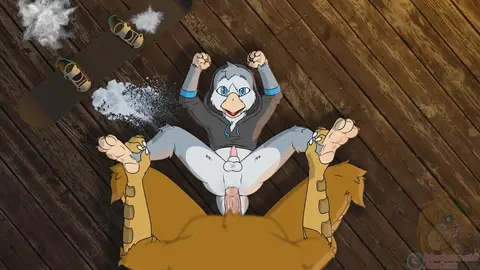 Bloodhawk Fucks Snowboarder