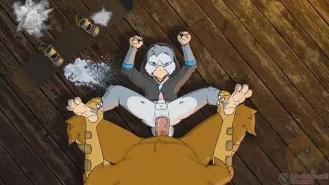 Bloodhawk Fucks Snowboarder