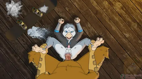 Bloodhawk Fucks Snowboarder