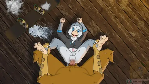 Bloodhawk Fucks Snowboarder