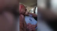 Blowjob im Taxi!