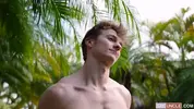 [SU] Showered with Waterfall Water and a Hot Stranger’s Cum - Eddie and Gage Palmer