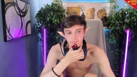 Camboy súper hot: JackWeasley en acción