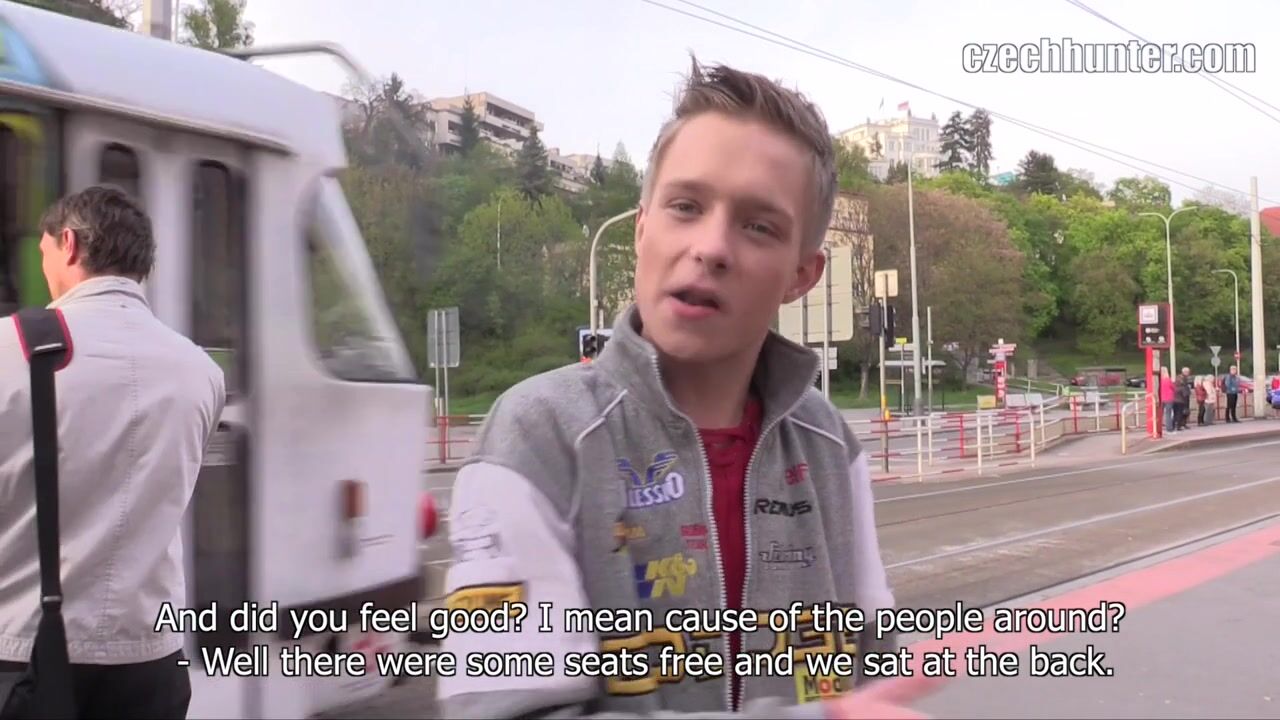 He just moved to Prague to study Economics