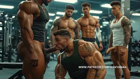 AI Retro Daddies Fuck and Suck Cock In Public by ManyAMan