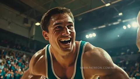 AI-Wrestler saugen und ficken in der Arena von ManyAMan