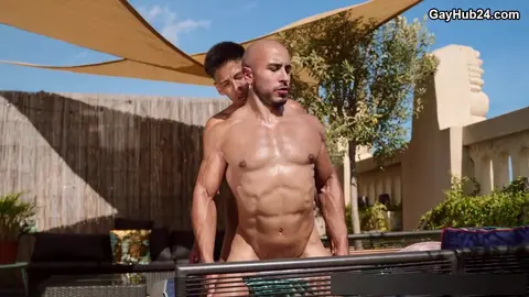 Brazilian bombshell Diego Mattos has the thick dick needed for Vicenzos muscular ass