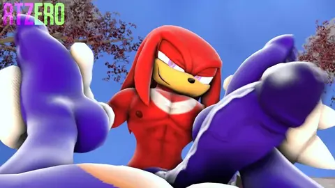 Sonic se monta a pelo con Knuckles